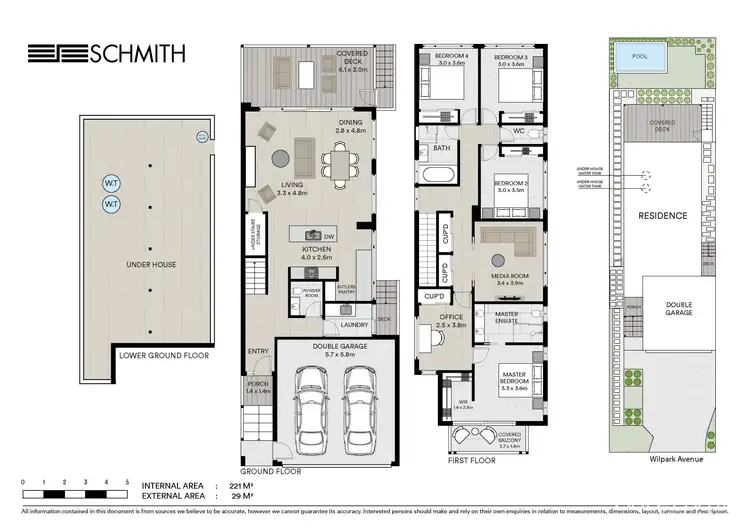 Floorplan of Homely townhouse listing, 3/10 Wilpark Crescent, Currumbin Waters QLD 4223