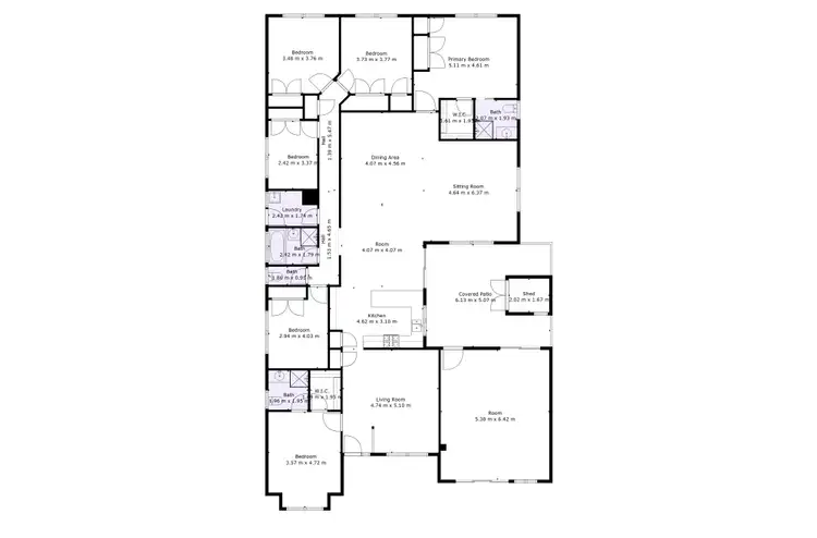 Floorplan of Homely house listing, 16 Elms Way, Craigieburn VIC 3064