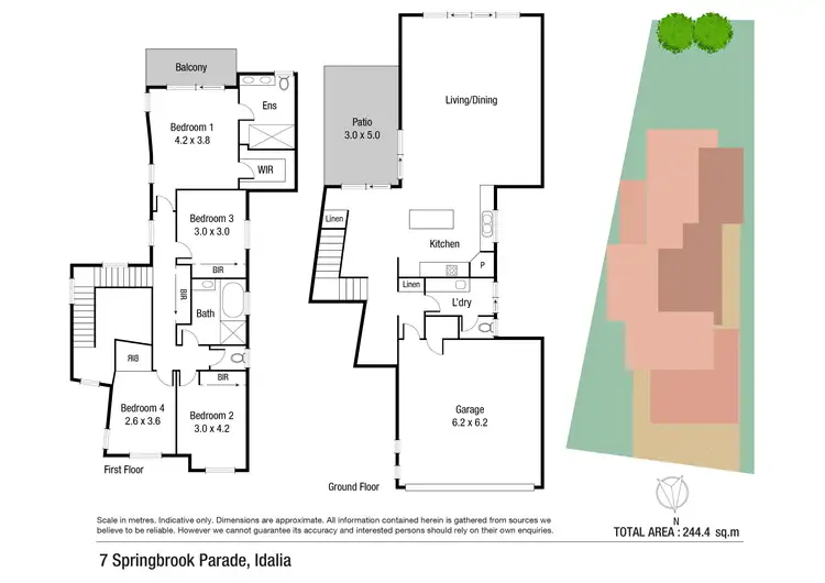Floorplan of Homely house listing, 7 Springbrook Parade, Idalia QLD 4811