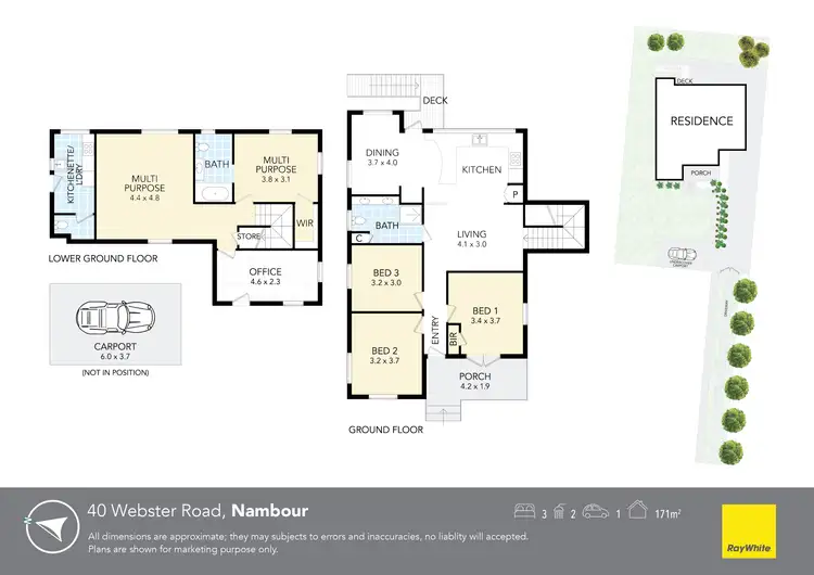 Floorplan of Homely house listing, 40 Webster Road, Nambour QLD 4560
