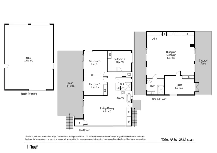 Floorplan of Homely house listing, 1 Reef Street, Saunders Beach QLD 4818