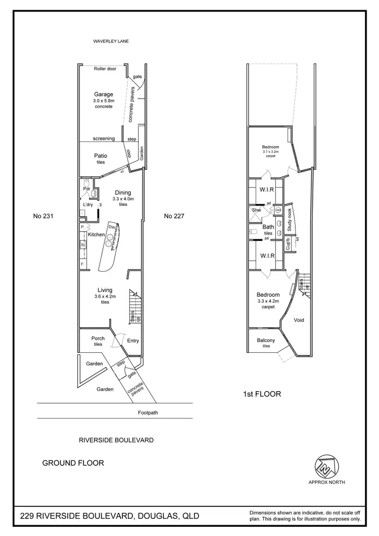 Floorplan of Homely house listing, 229 Riverside Boulevard, Douglas QLD 4814