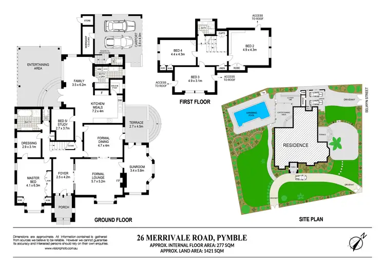 Floorplan of Homely house listing, 26 Merrivale Road, Pymble NSW 2073