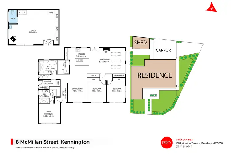 Floorplan of Homely house listing, 8 McMillan Street, Kennington VIC 3550