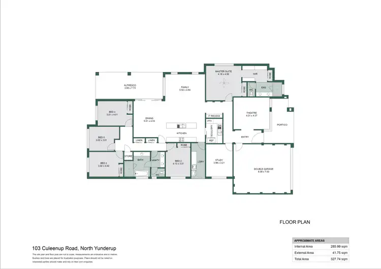 Floorplan of Homely house listing, 103 Culeenup Road, North Yunderup WA 6208