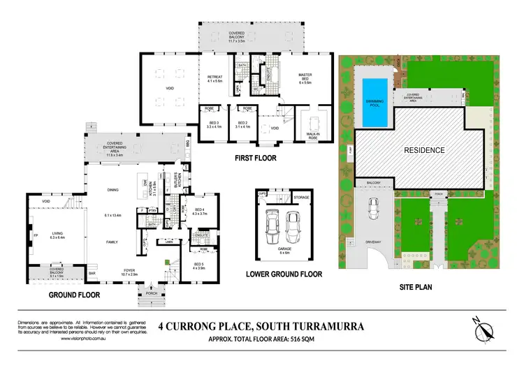 Floorplan of Homely house listing, 4 Currong Place, Turramurra NSW 2074