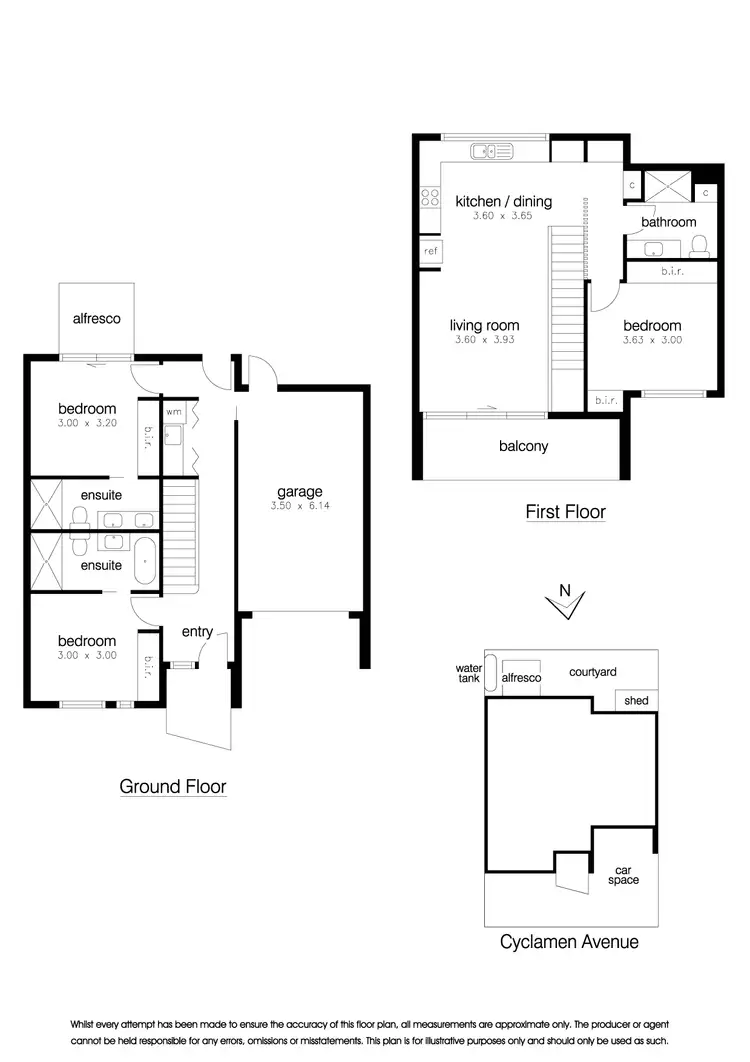 Floorplan of Homely house listing, 41 Cyclamen Avenue, Altona North VIC 3025