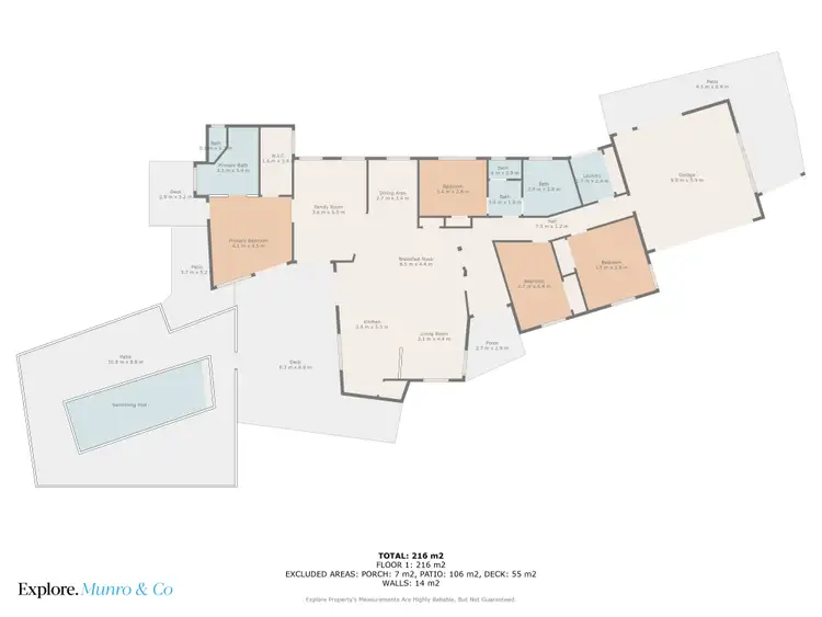 Floorplan of Homely house listing, 7 The Close, Idalia QLD 4811