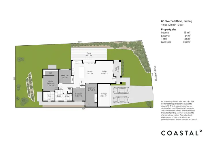 Floorplan of Homely house listing, 68 Riverpark Drive, Nerang QLD 4211