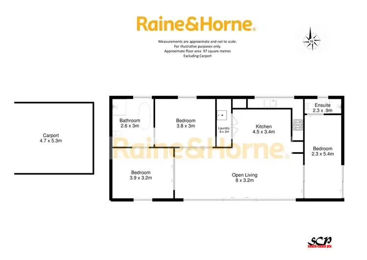 Floorplan of Homely house listing, 39 Clyde View Drive, Long Beach NSW 2536