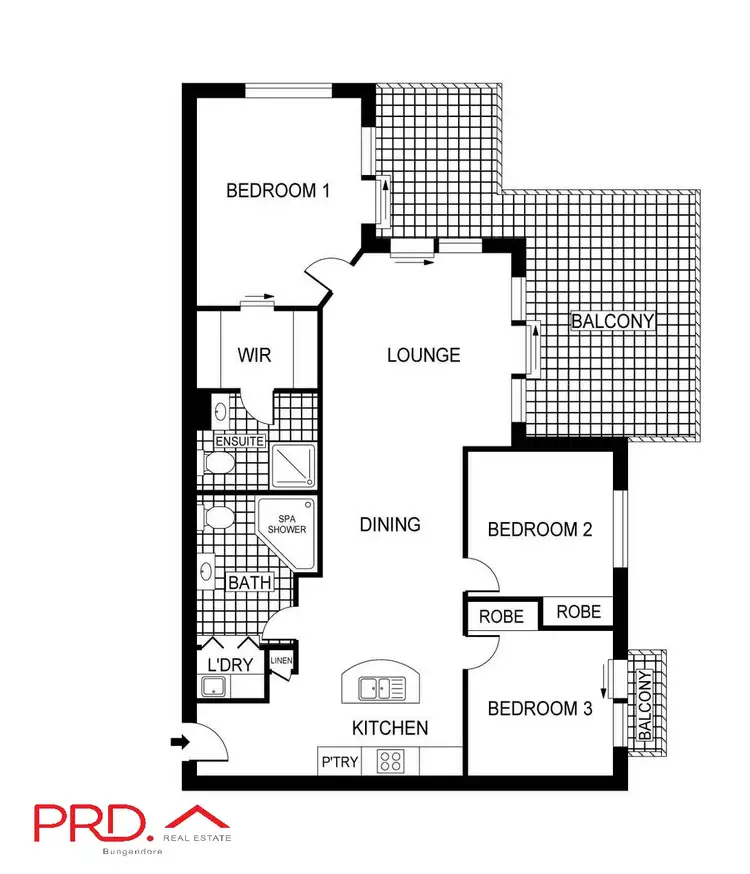 Floorplan of Homely unit listing, 10/12 Waniassa Street, Queanbeyan East NSW 2620