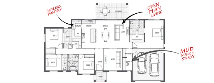 Floorplan of Homely house listing, Address available on request
