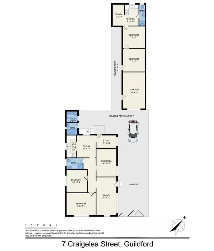 Floorplan of Homely house listing, 7 Craigelea Street, Guildford NSW 2161