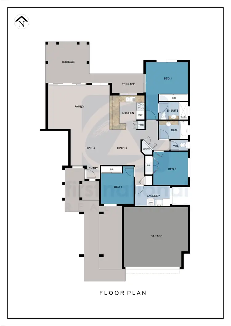 Floorplan of Homely unit listing, 6/1 Lakehead Drive, Sippy Downs QLD 4556