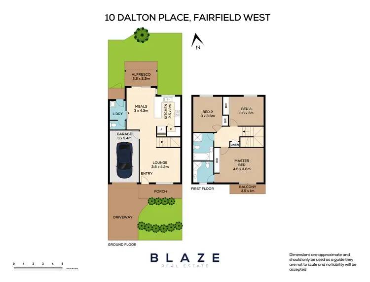 Floorplan of Homely townhouse listing, 10 Dalton Place, Fairfield West NSW 2165