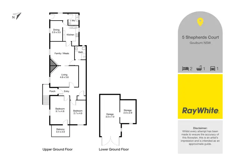 Floorplan of Homely house listing, 5 Shepherds Court, Goulburn NSW 2580
