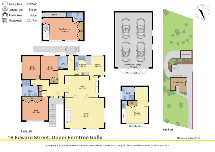 Floorplan of Homely house listing, 16 Edward Street, Upper Ferntree Gully VIC 3156