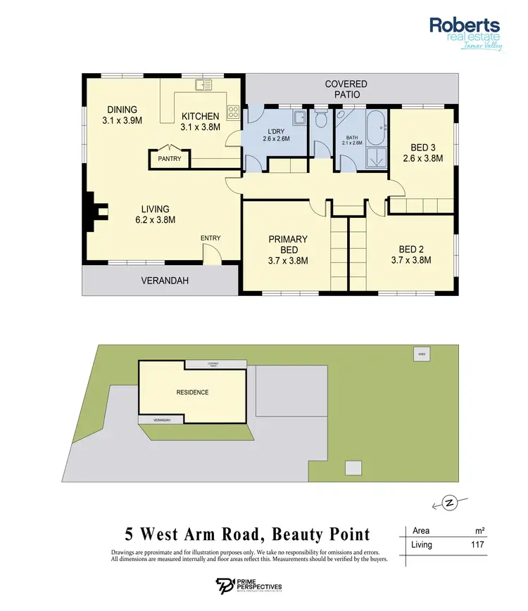 Floorplan of Homely house listing, 5 West Arm Road, Beauty Point TAS 7270
