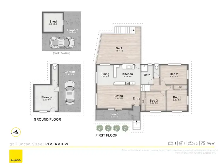 Floorplan of Homely house listing, 32 Duncan Street, Riverview QLD 4303