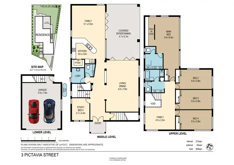 Floorplan of Homely house listing, 3 Pictavia Street, Toowong QLD 4066