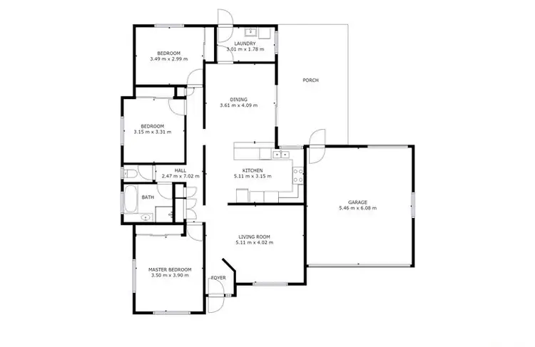 Floorplan of Homely house listing, 10 Bangalow Crescent, Raceview QLD 4305