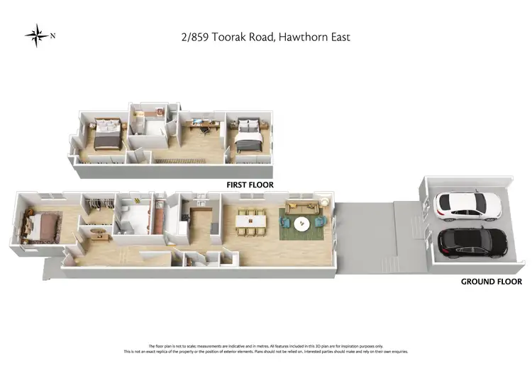 Floorplan of Homely house listing, 2/859 Toorak Road, Hawthorn East VIC 3123