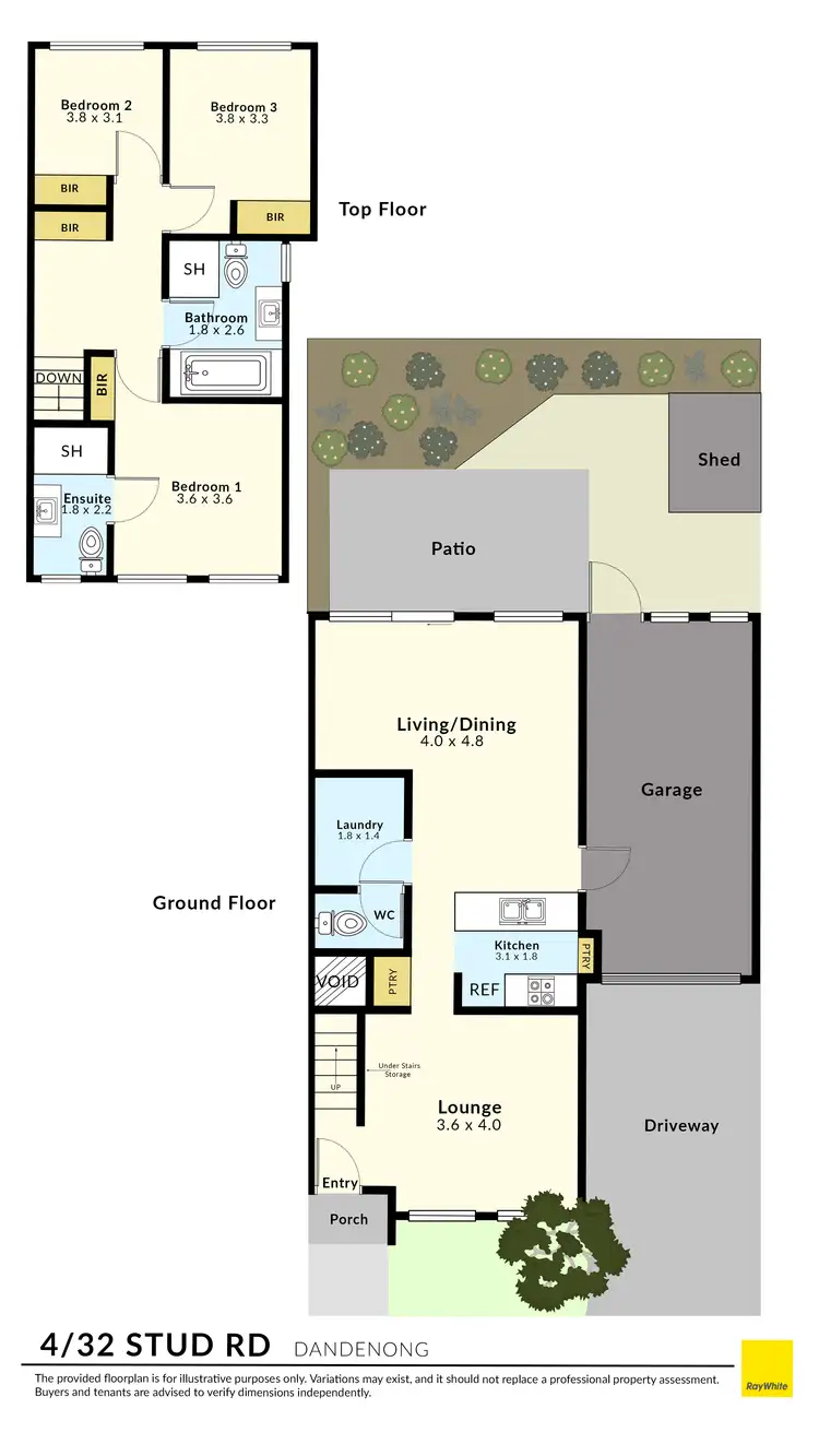 Floorplan of Homely house listing, 4/32 Stud Road, Dandenong VIC 3175