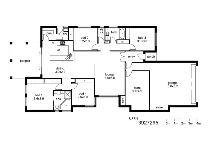 Floorplan of Homely house listing, Address available on request