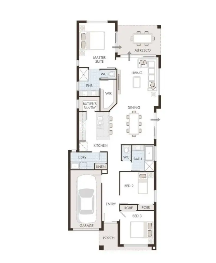 Floorplan of Homely house listing, 28 Lytham Circuit, North Lakes QLD 4509