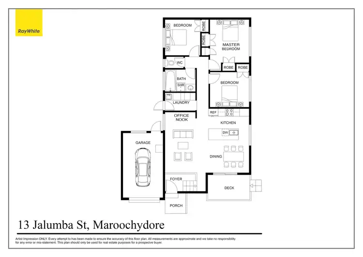 Floorplan of Homely house listing, 13 Jalumba Street, Maroochydore QLD 4558
