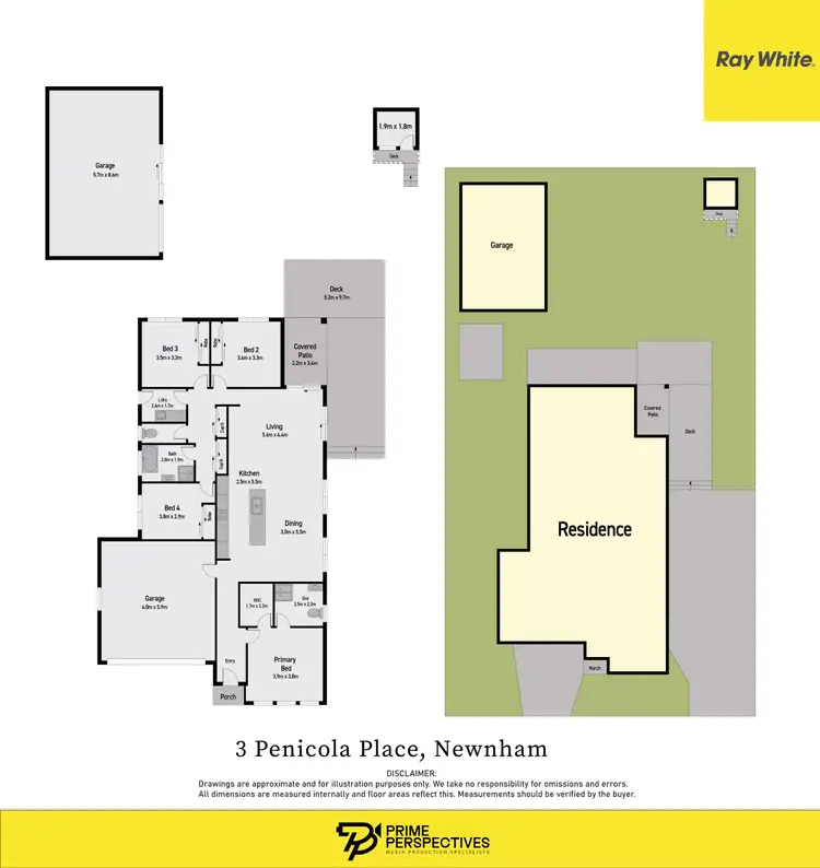 Floorplan of Homely house listing, 3 Penicola Place, Newnham TAS 7248
