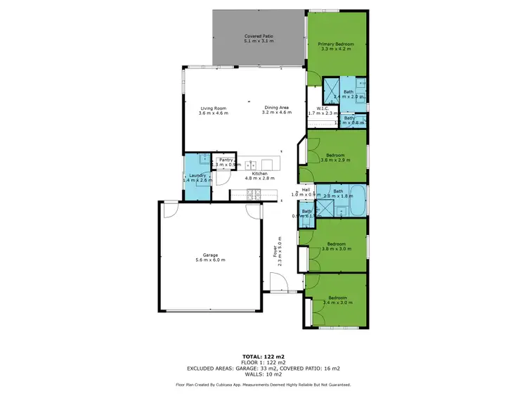 Floorplan of Homely house listing, 18 Nullarbor Circuit, North Lakes QLD 4509
