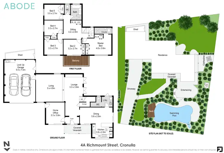 Floorplan of Homely house listing, 4a Richmount Street, Cronulla NSW 2230