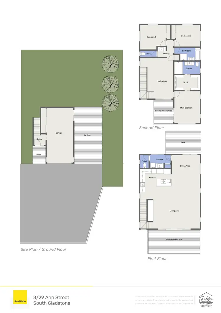 Floorplan of Homely townhouse listing, 8/29 Ann Street, South Gladstone QLD 4680