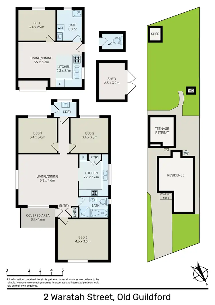 Floorplan of Homely house listing, 2 Waratah Street, Guildford NSW 2161