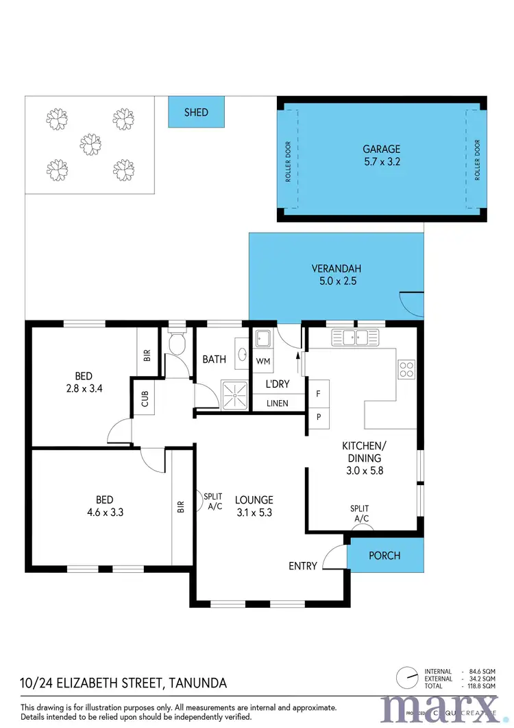 Floorplan of Homely house listing, 10/24 Elizabeth Street, Tanunda SA 5352