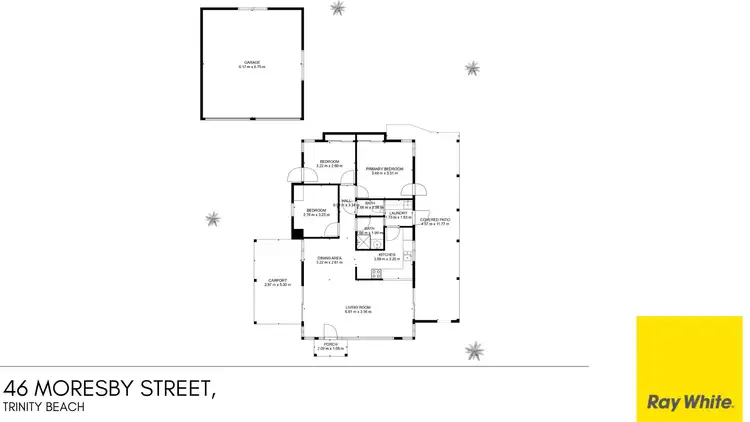 Floorplan of Homely house listing, 46 Moresby Street, Trinity Beach QLD 4879