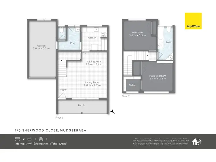 Floorplan of Homely house listing, 4/6 Sherwood Close, Mudgeeraba QLD 4213