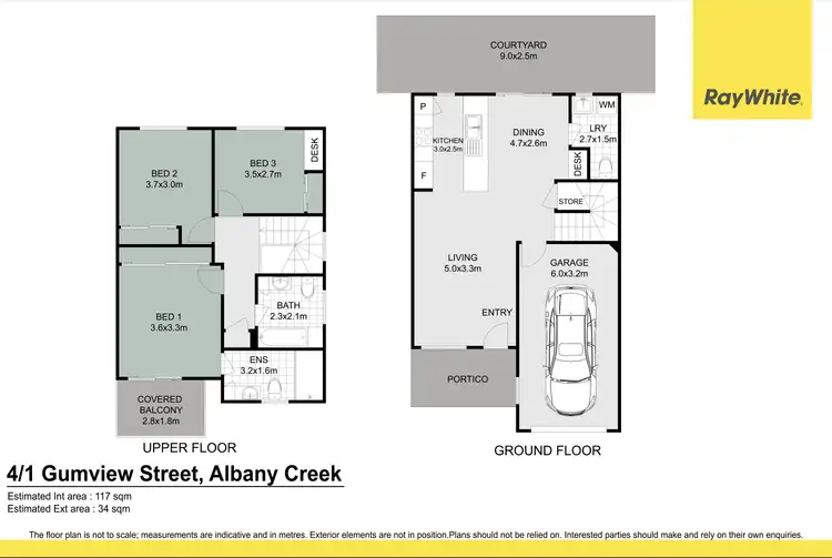 Floorplan of Homely townhouse listing, 4/1 Gumview Street, Albany Creek QLD 4035