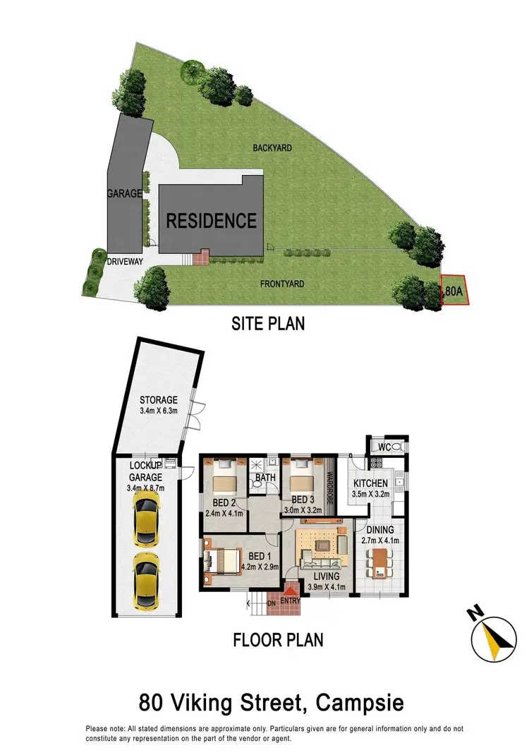 Floorplan of Homely house listing, 80 Viking Street, Campsie NSW 2194
