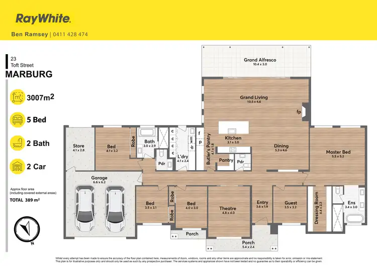 Floorplan of Homely house listing, 23 Toft Street, Marburg QLD 4346