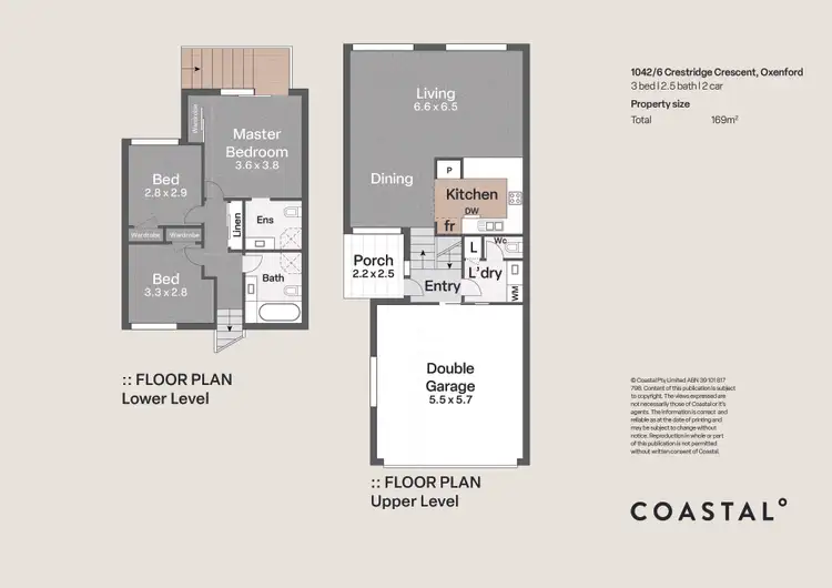 Floorplan of Homely townhouse listing, 1042/6 Crestridge Crescent, Oxenford QLD 4210