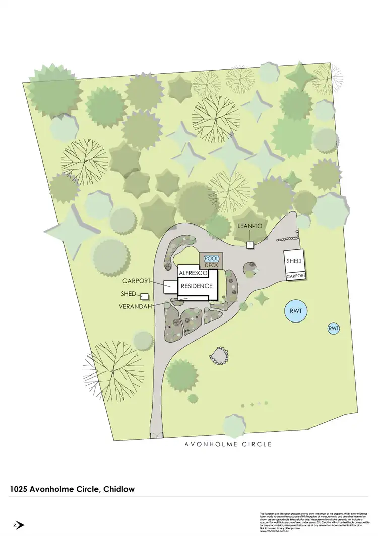 Floorplan of Homely house listing, 1025 Avonholme Circle, Chidlow WA 6556