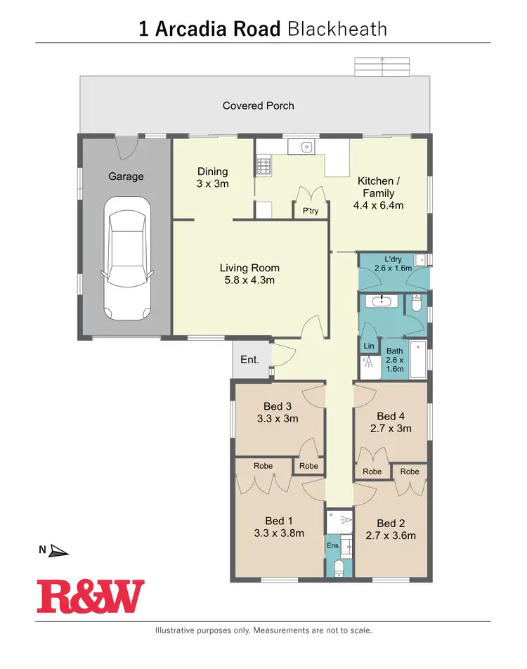 Floorplan of Homely house listing, 1 Arcadia Road, Blackheath NSW 2785