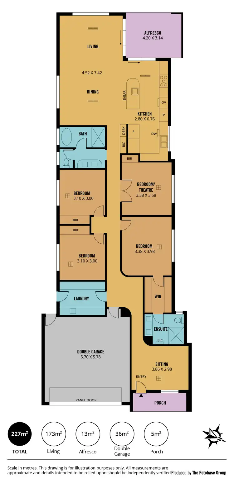 Floorplan of Homely house listing, 11 Beatty Street, Flinders Park SA 5025