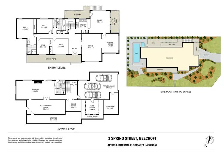 Floorplan of Homely house listing, 1 Spring Street, Beecroft NSW 2119