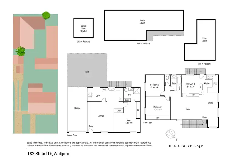 Floorplan of Homely house listing, 183 Stuart Drive, Wulguru QLD 4811