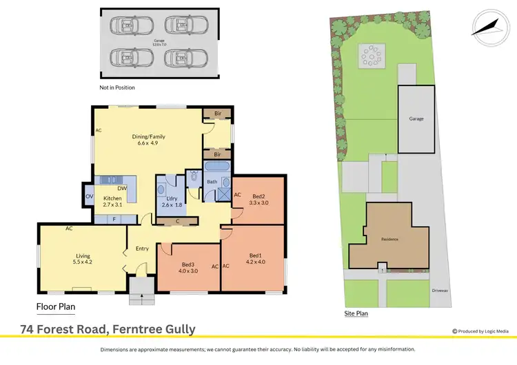 Floorplan of Homely house listing, 74 Forest Road, Ferntree Gully VIC 3156
