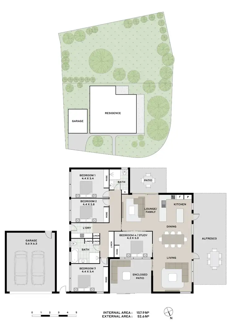 Floorplan of Homely house listing, 15-17 Marabou Drive, Annandale QLD 4814