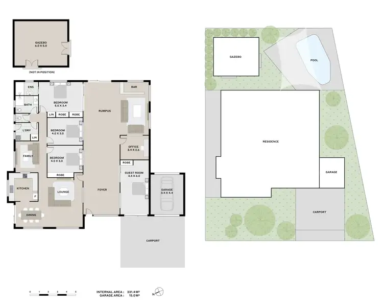 Floorplan of Homely house listing, 5 Arlington Court, Thuringowa Central QLD 4817